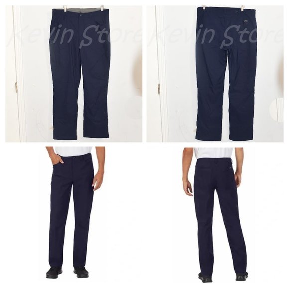 NAVY NWT Eddie Bauer Men's Fleece Lined Tech ‎ Pant - Picture 1 of 11